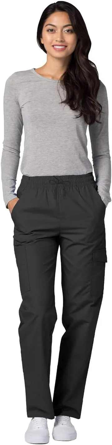 Adar Universal Scrubs for Women - Tapered Cargo Scrub Pants