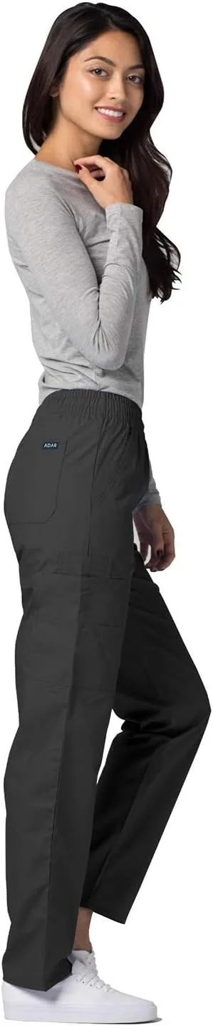 Adar Universal Scrubs for Women - Tapered Cargo Scrub Pants