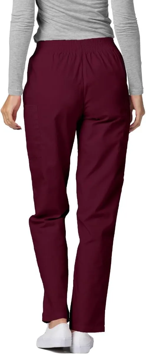 Adar Universal Scrubs for Women - Tapered Utility Cargo Scrub Pants