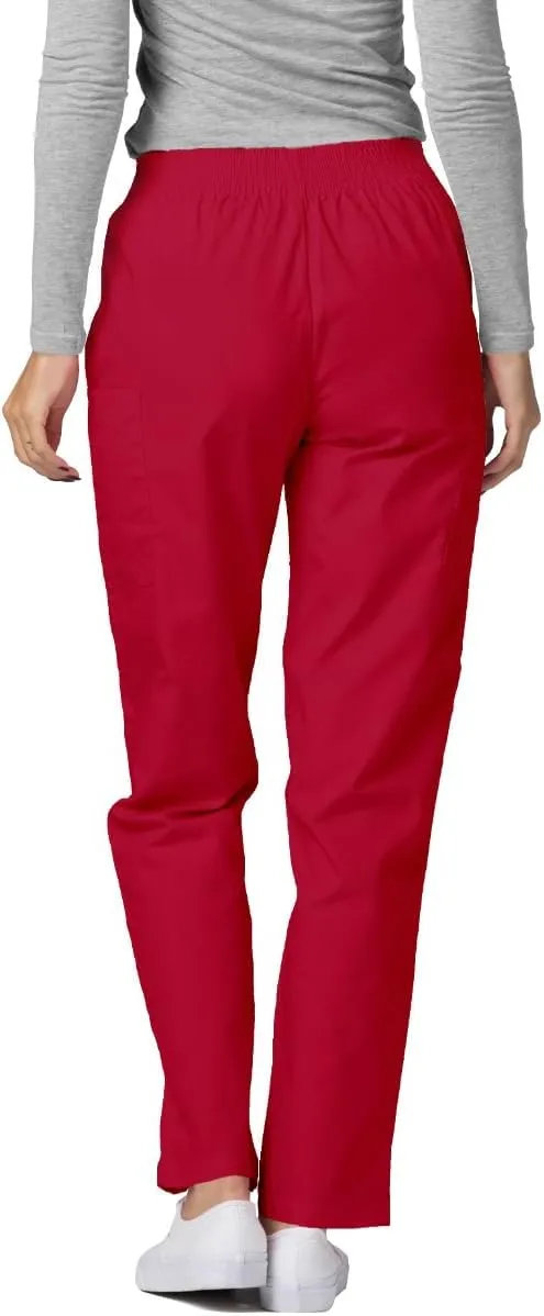 Adar Universal Scrubs for Women - Tapered Utility Cargo Scrub Pants