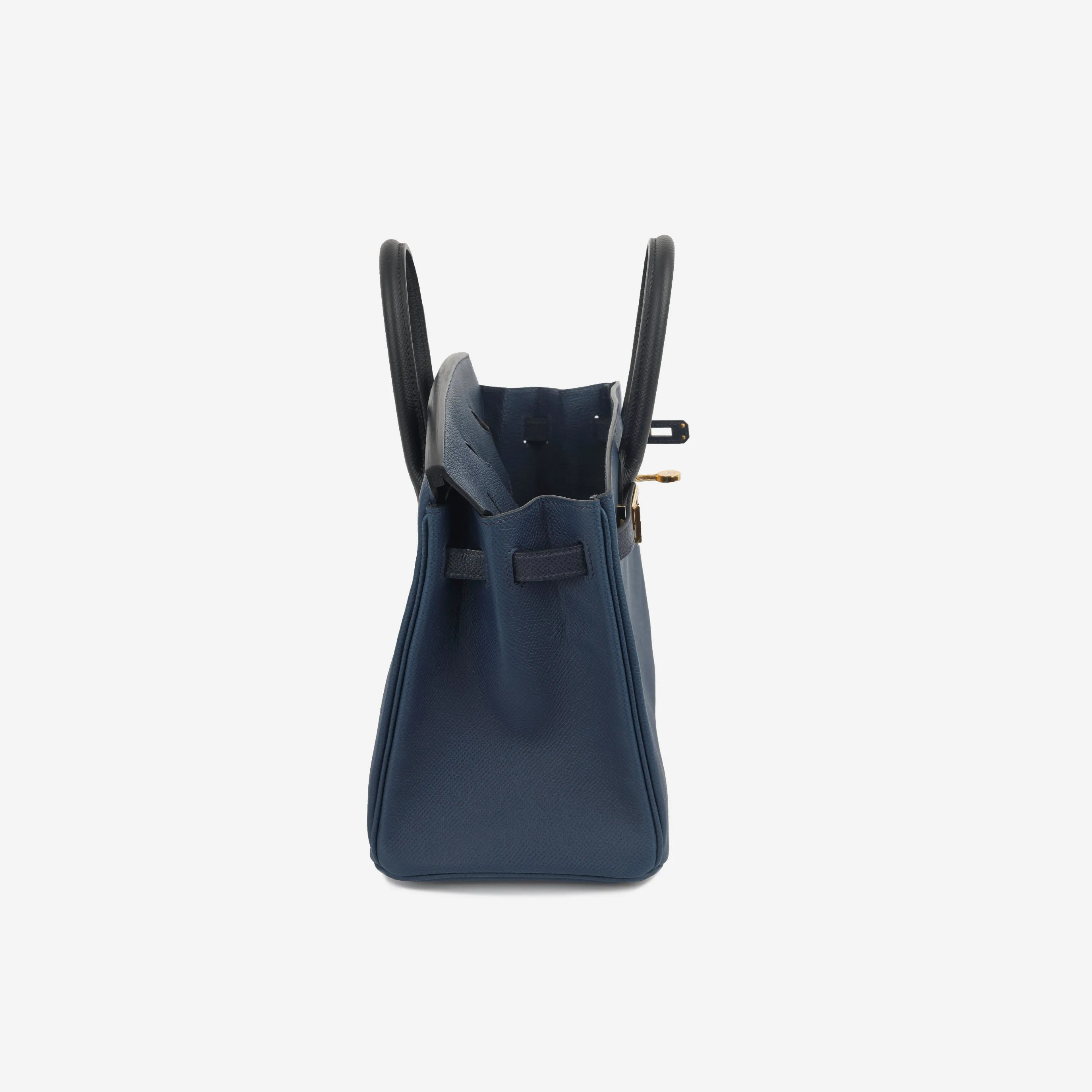 Birkin 25 - Bleu De Prusse/Bleu Indigo/Noir Epsom