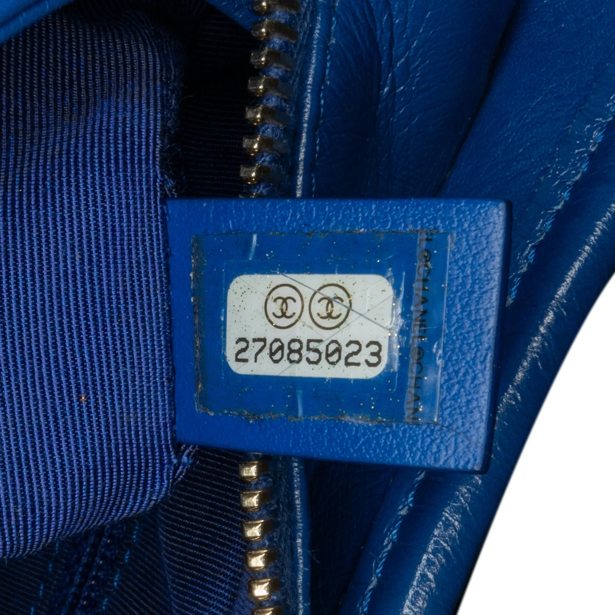Blue Chanel Small Tweed Gabrielle Crossbody