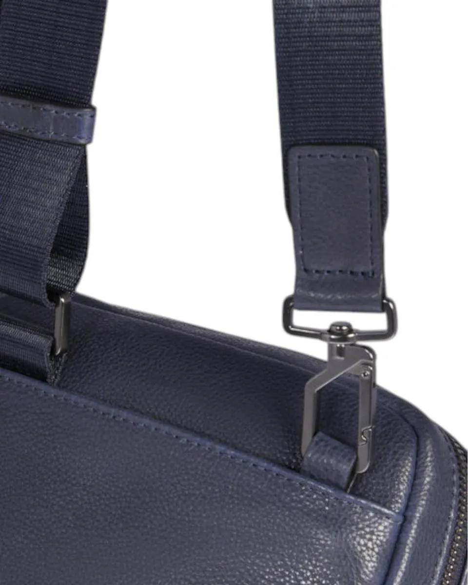 Borsello Uomo a Tracolla in Pelle Piquadro con Protezione RFID