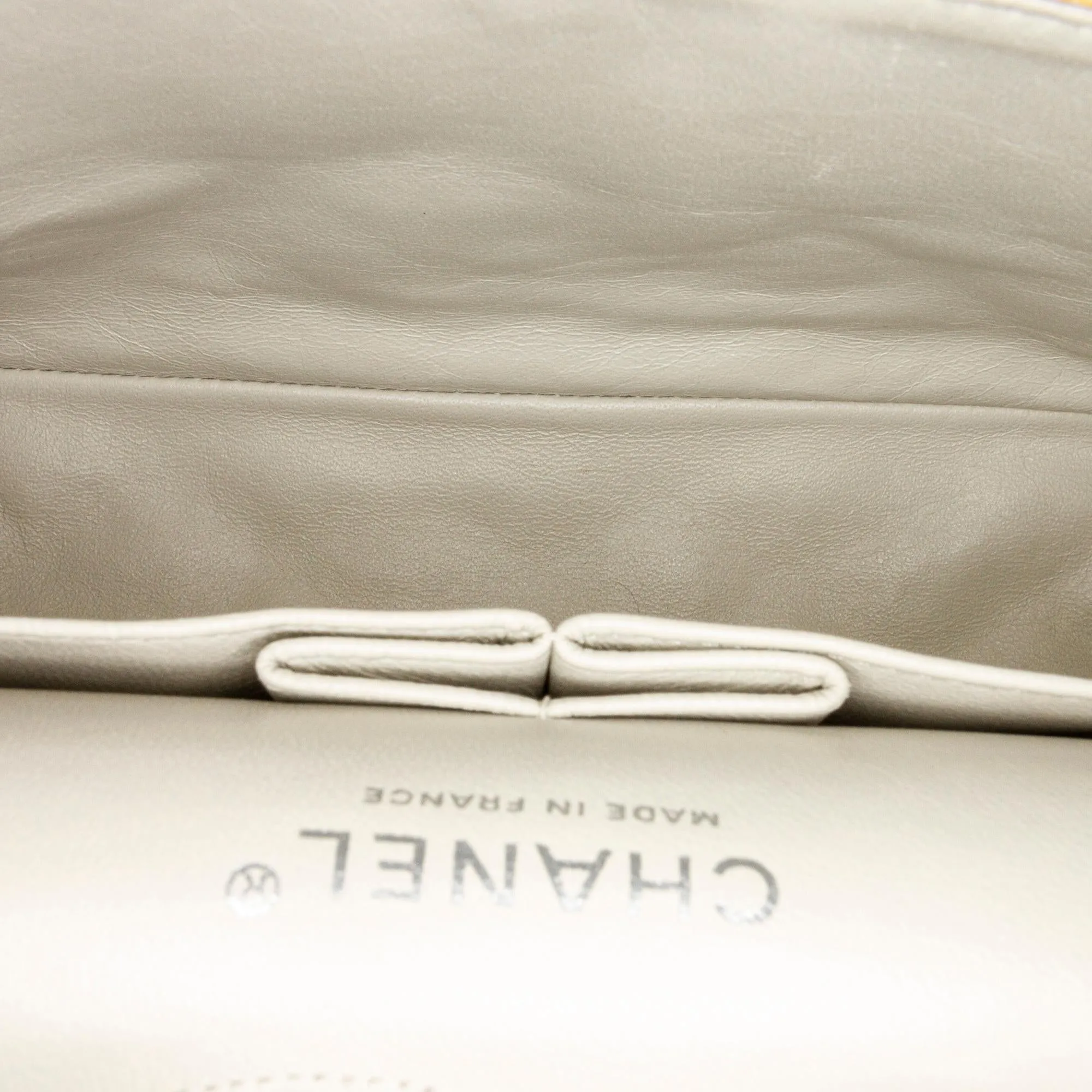 Chanel Classic Small Lambskin Leather Double Flap Bag (SHG-27031)