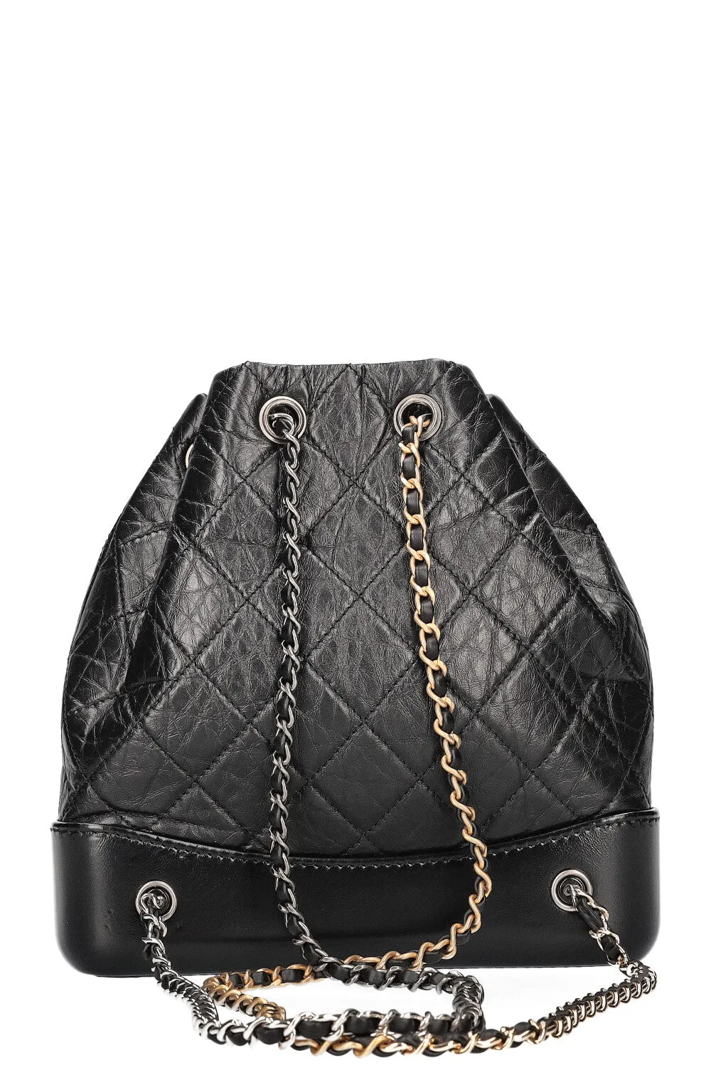 CHANEL Gabrielle Backpack Small Black