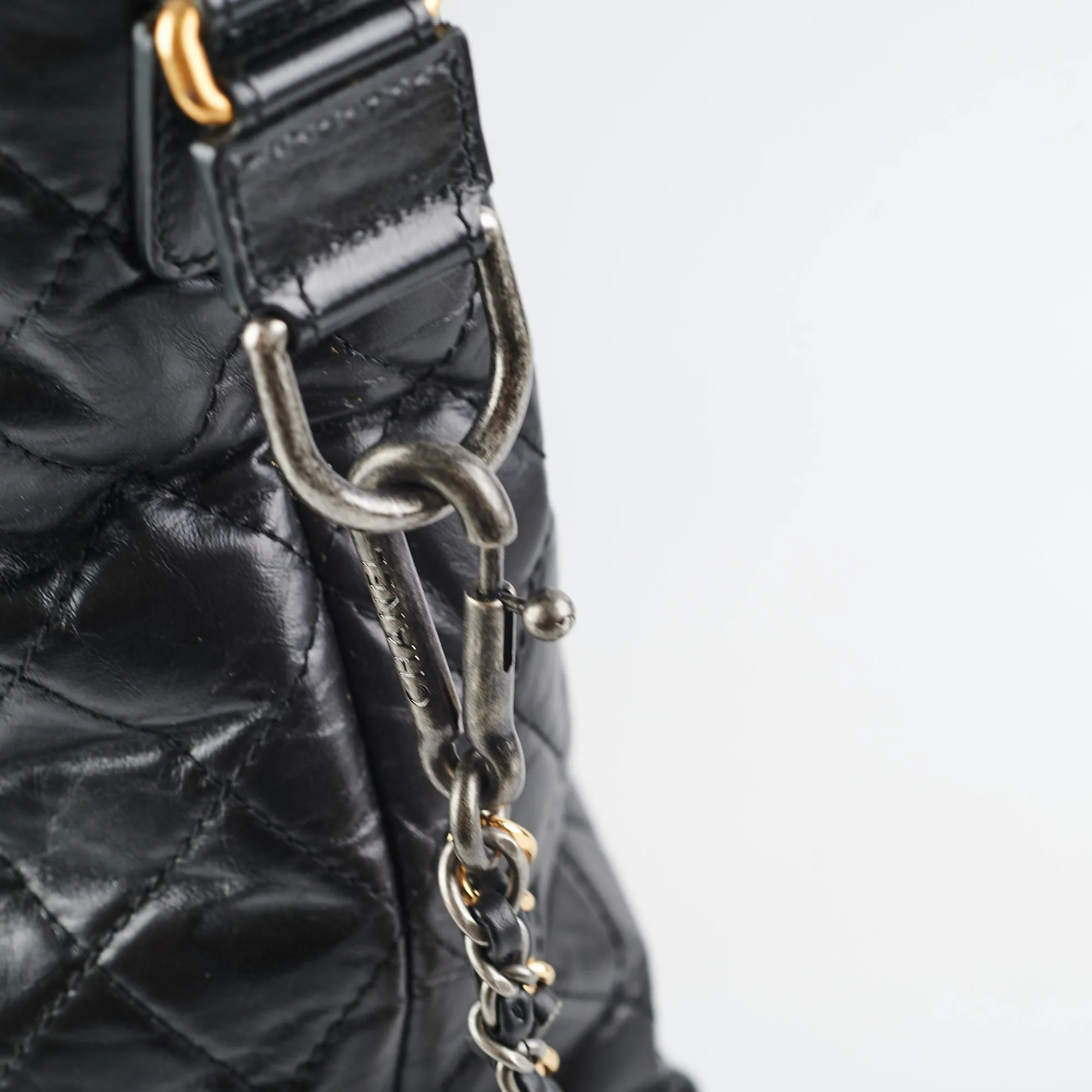 Chanel Gabrielle Top Handle Black