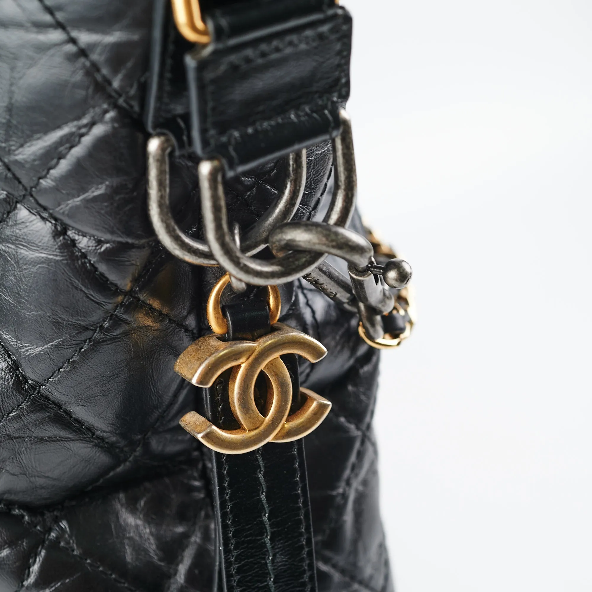 Chanel Gabrielle Top Handle Black