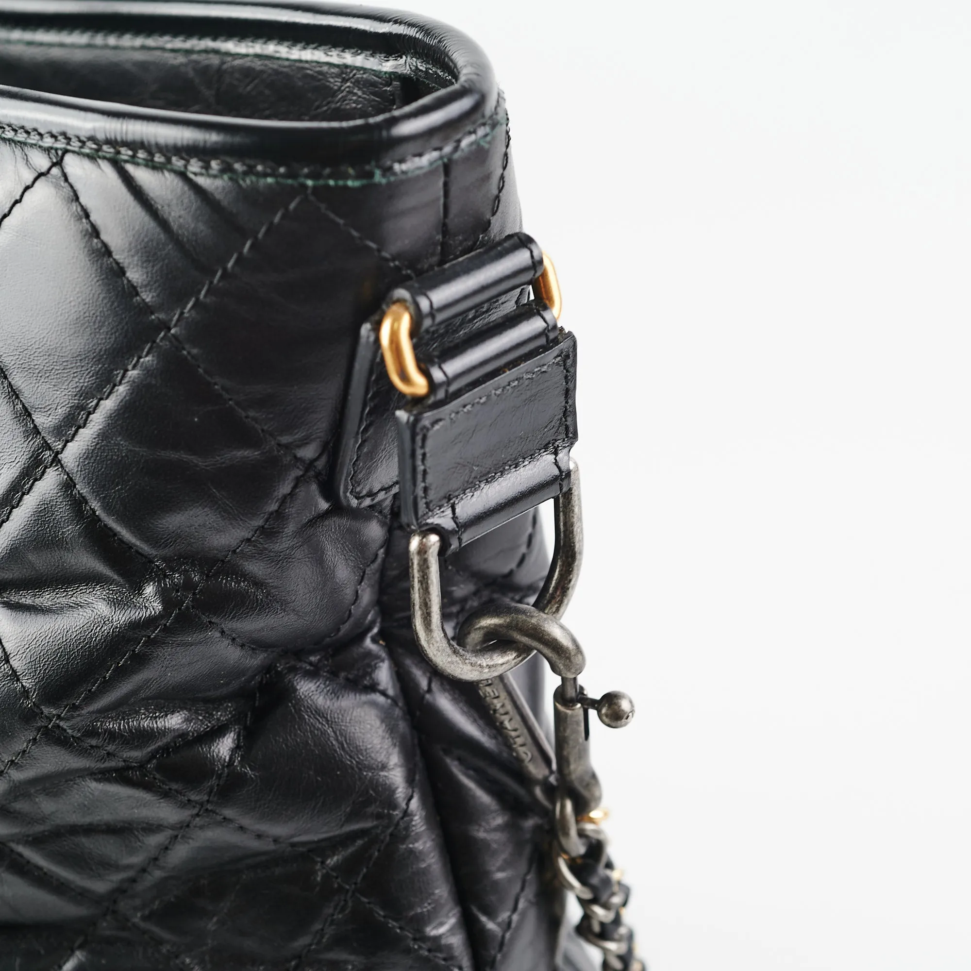 Chanel Gabrielle Top Handle Black