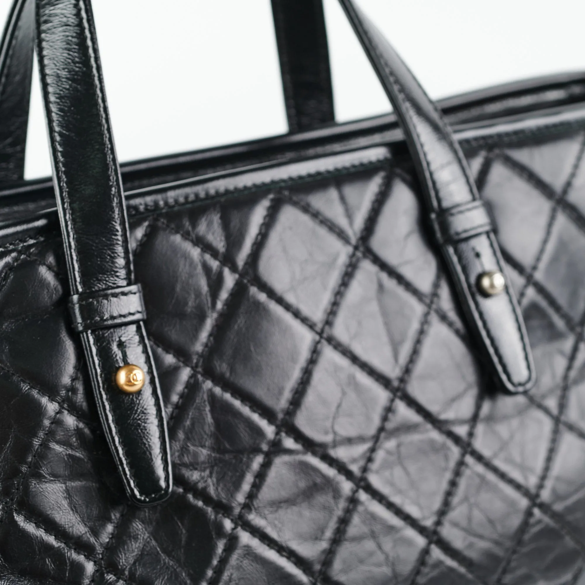 Chanel Gabrielle Top Handle Black