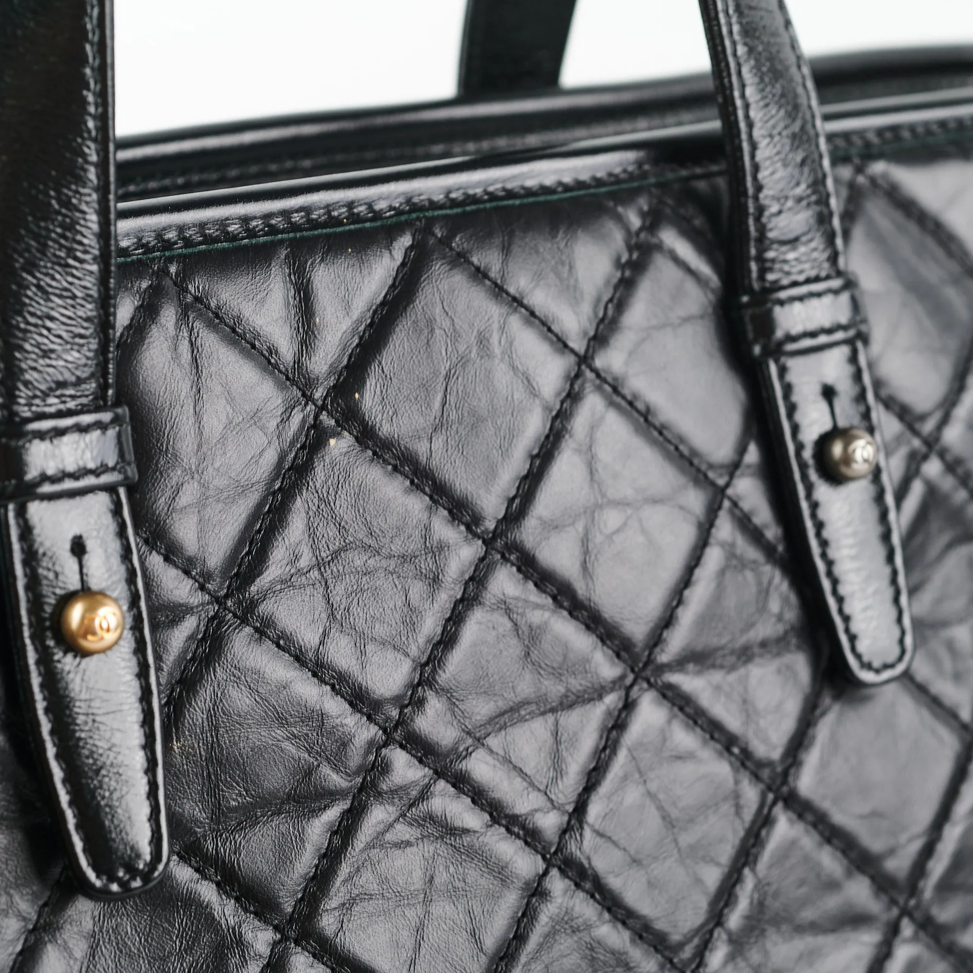 Chanel Gabrielle Top Handle Black