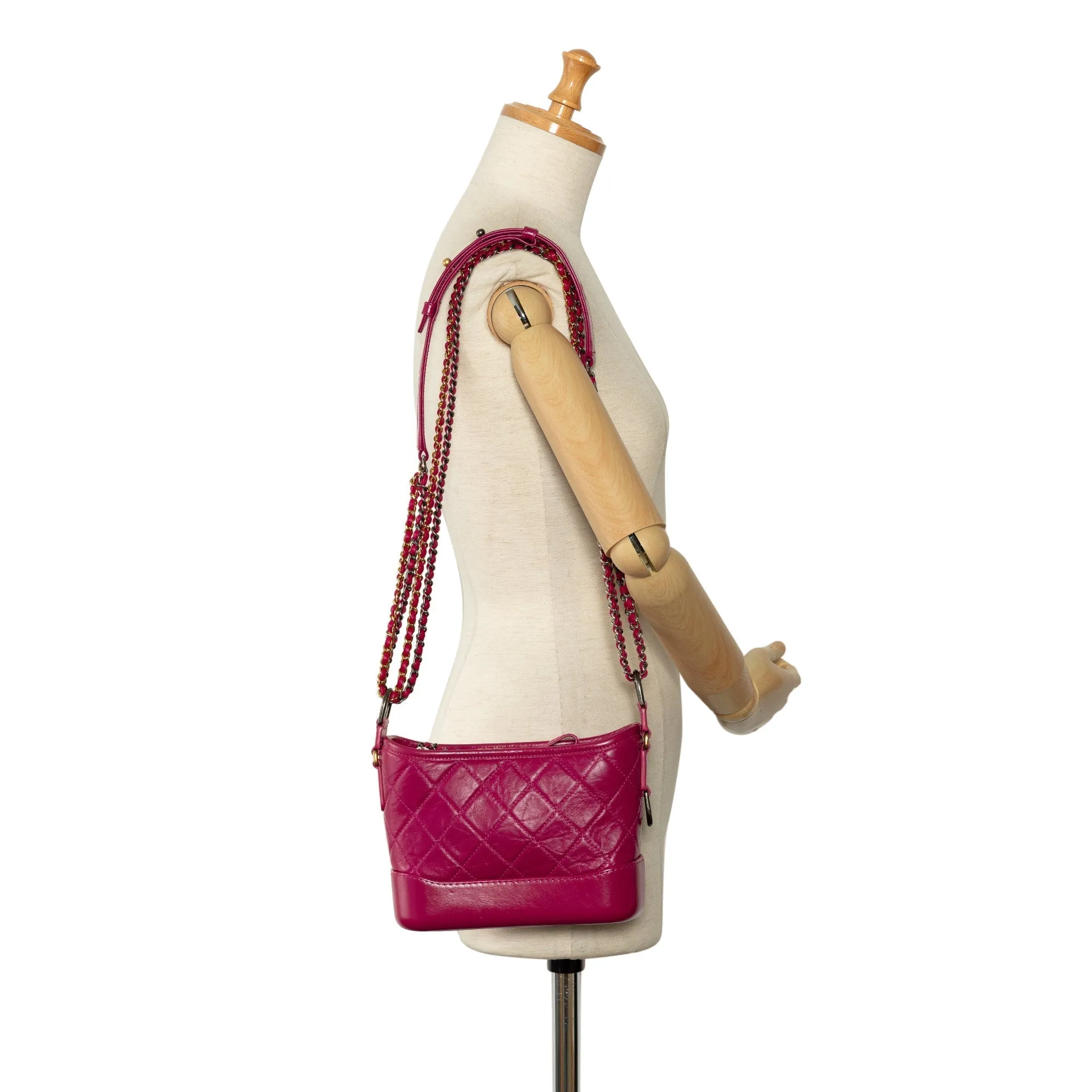 Chanel Small Lambskin Gabrielle Crossbody Crossbody Bag