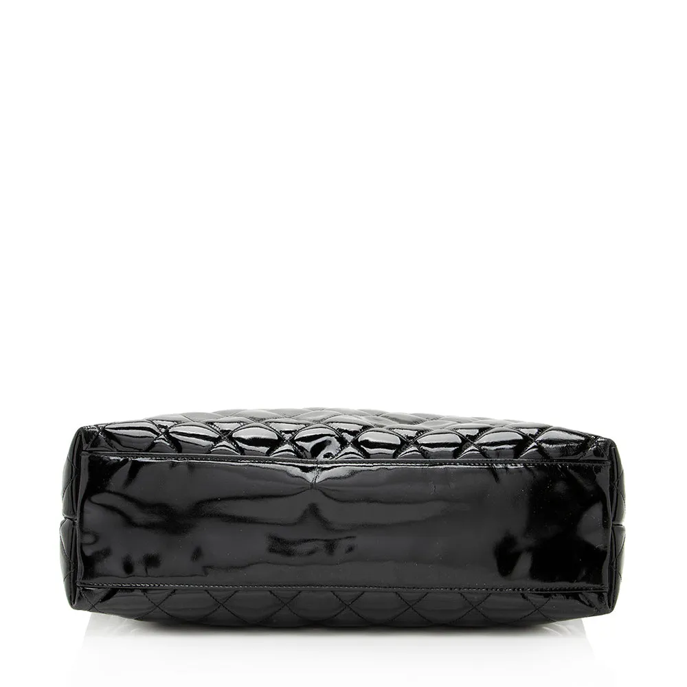 Chanel Vintage Patent Leather CC Tote - FINAL SALE (SHF-19446)