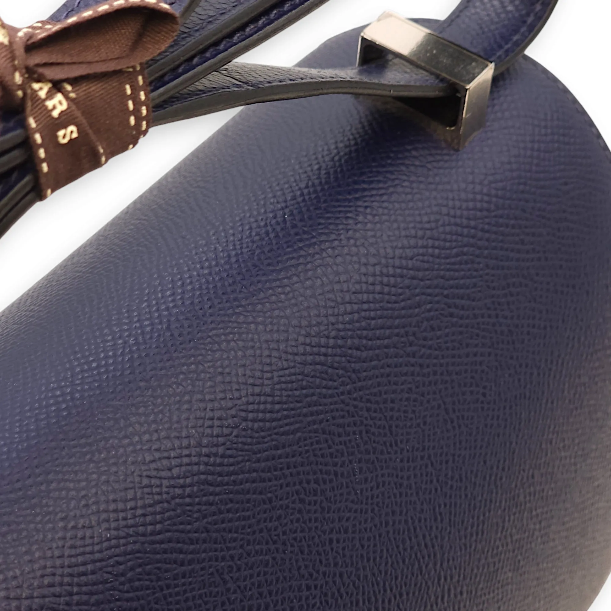 Constance 24 Blue Sapphire in Epsom, Palladium hardware
