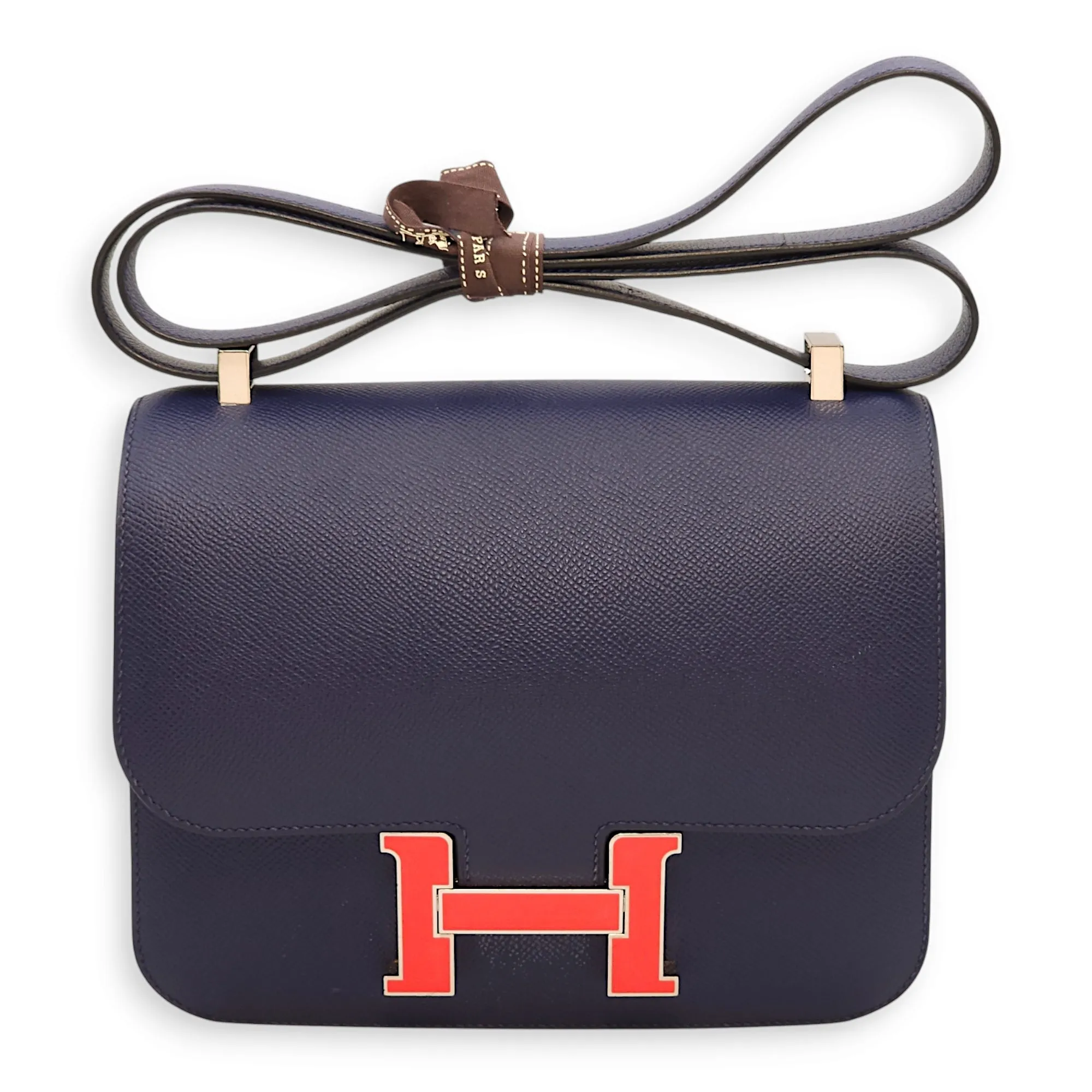 Constance 24 Blue Sapphire in Epsom, Palladium hardware