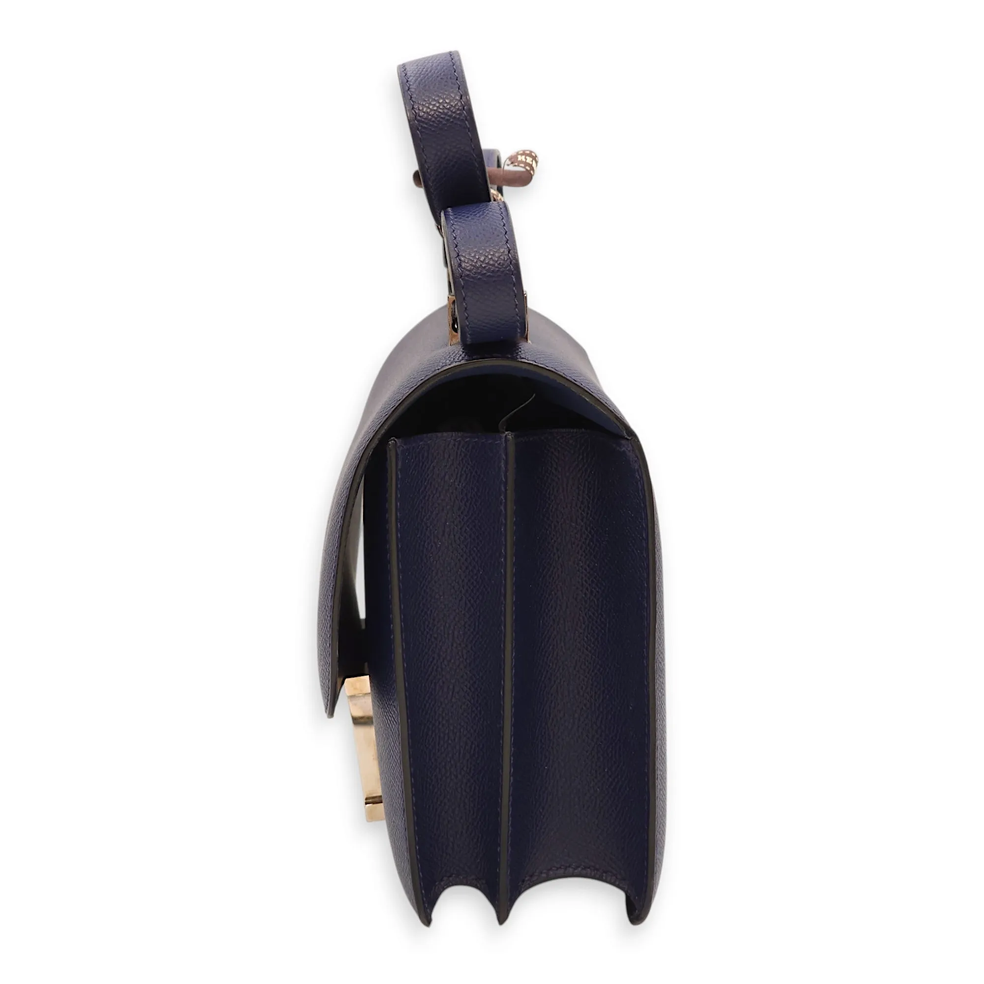 Constance 24 Blue Sapphire in Epsom, Palladium hardware