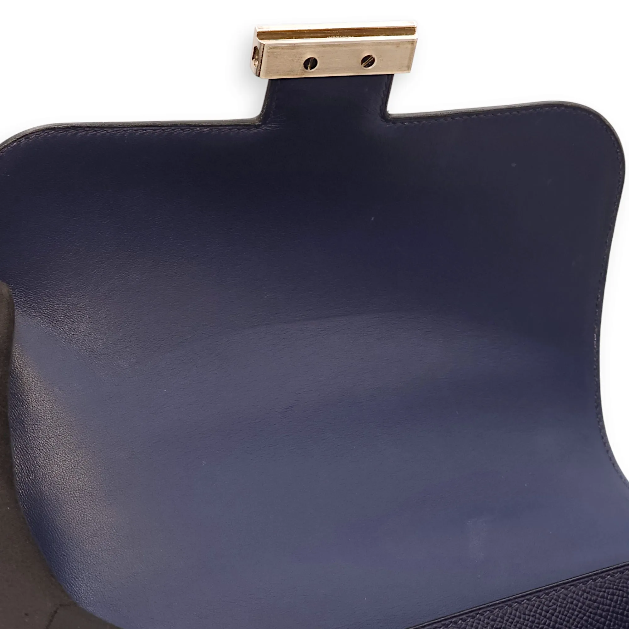 Constance 24 Blue Sapphire in Epsom, Palladium hardware