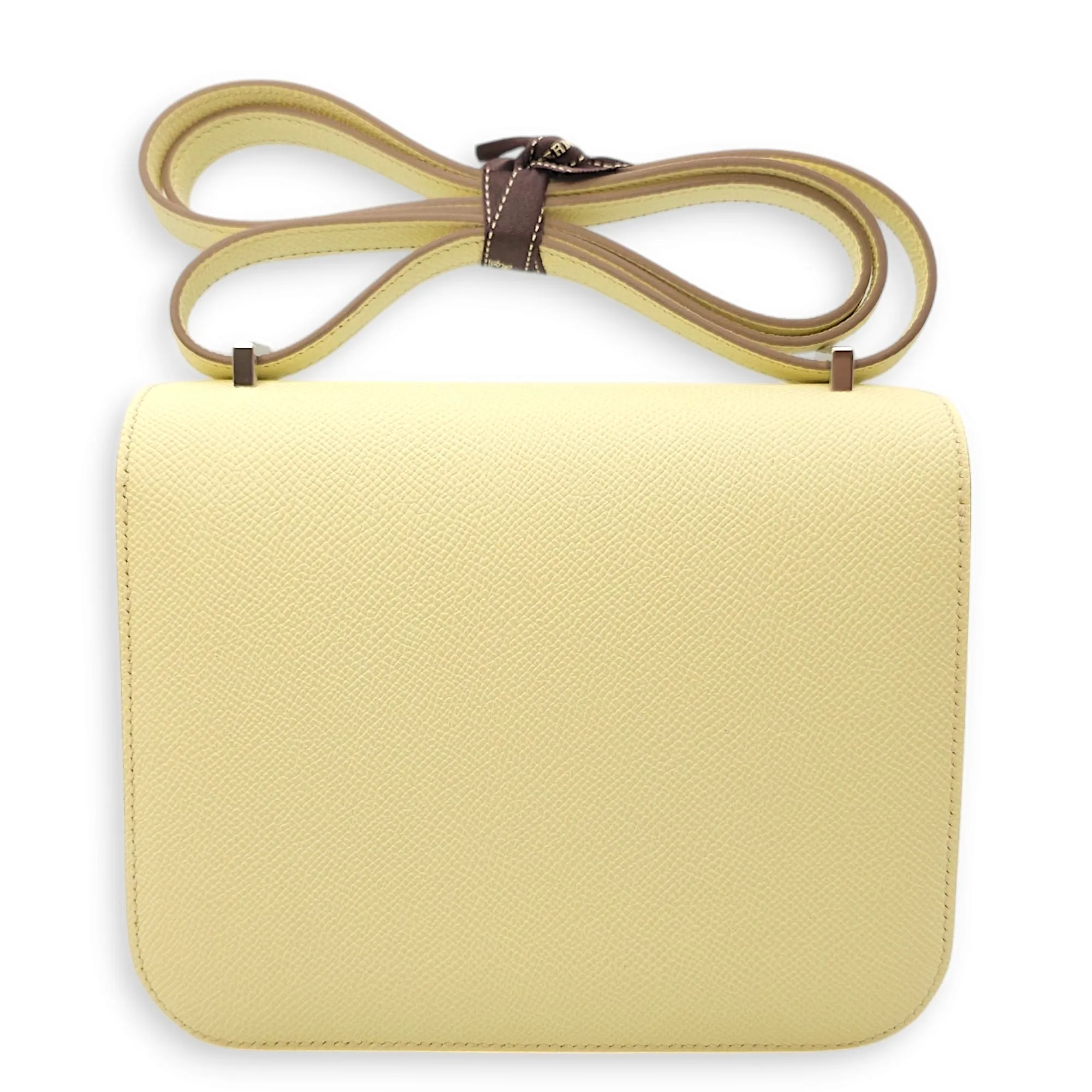 Constance Mirror 18 Jaune Milton in Epsom, Palladium hardware