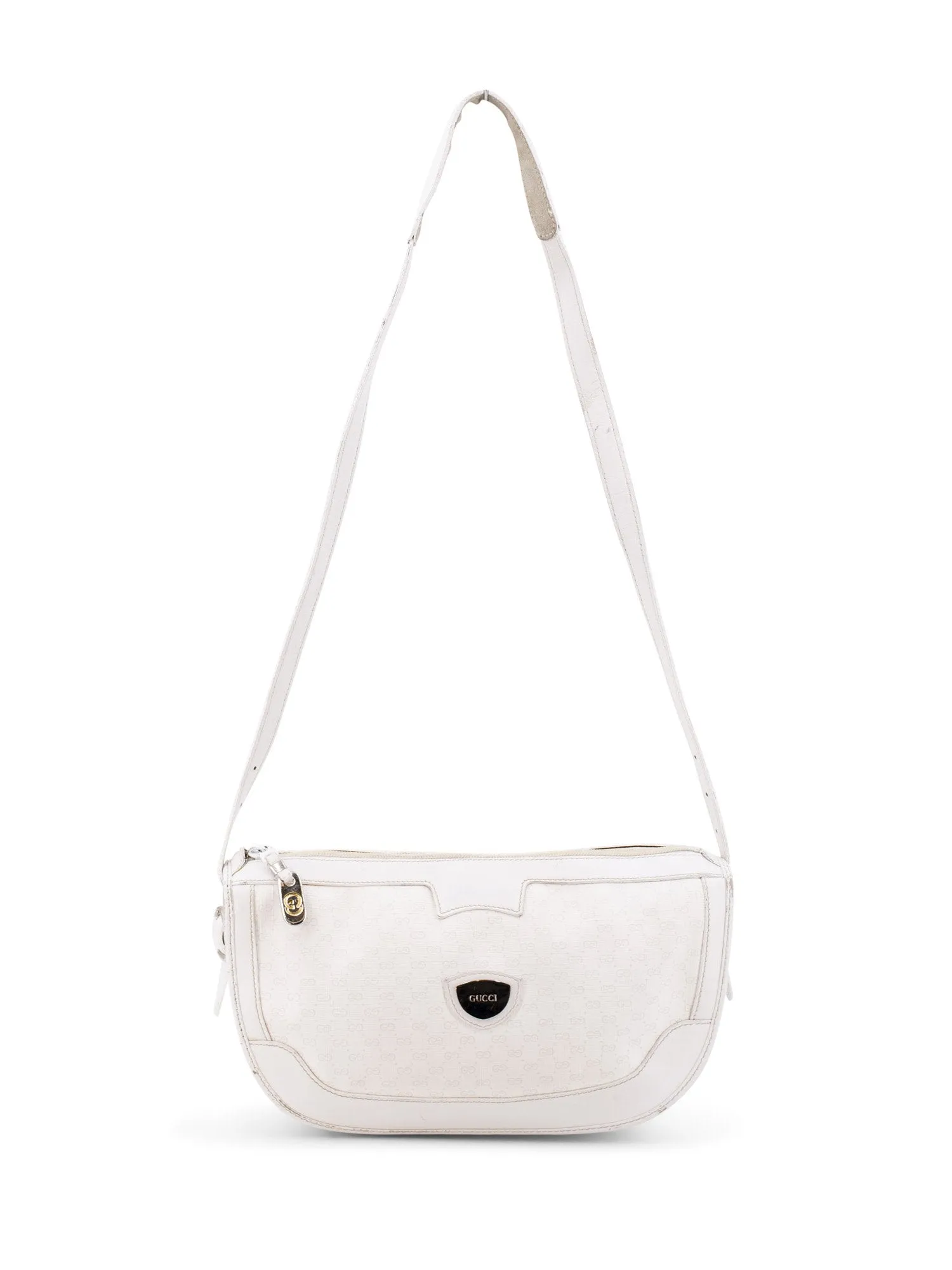 Gucci GG Supreme Messenger Bag White