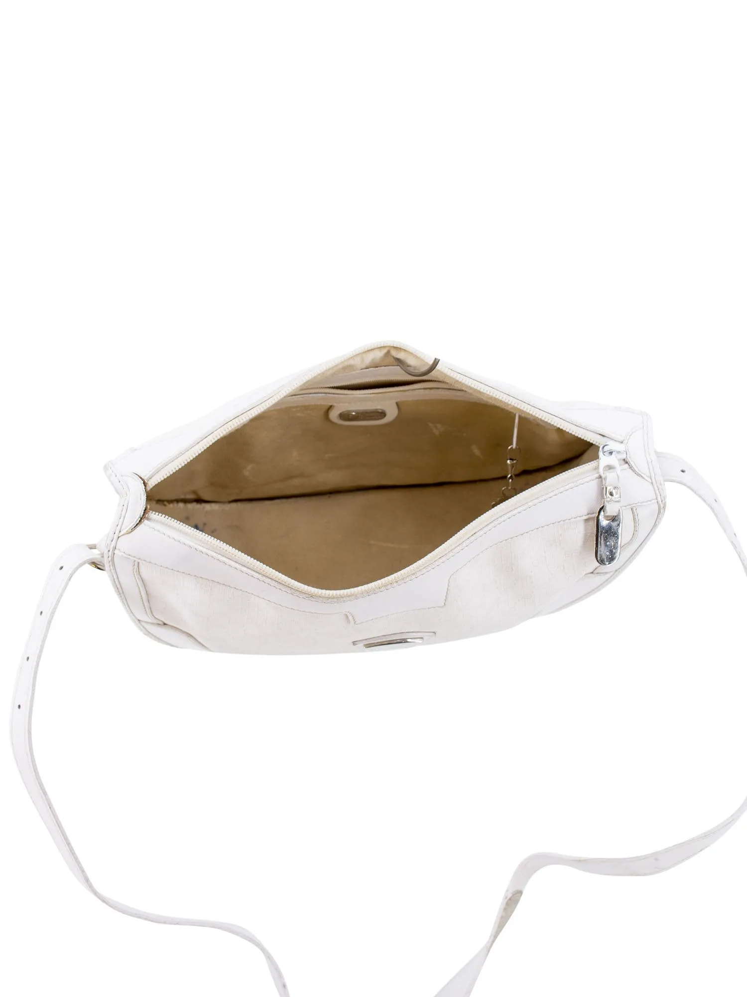 Gucci GG Supreme Messenger Bag White