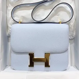 Hermès Constance 18 Brume Epsom Gold Hardware GHW