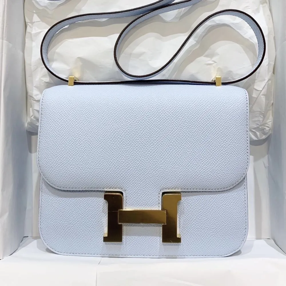 Hermès Constance 18 Brume Epsom Gold Hardware GHW