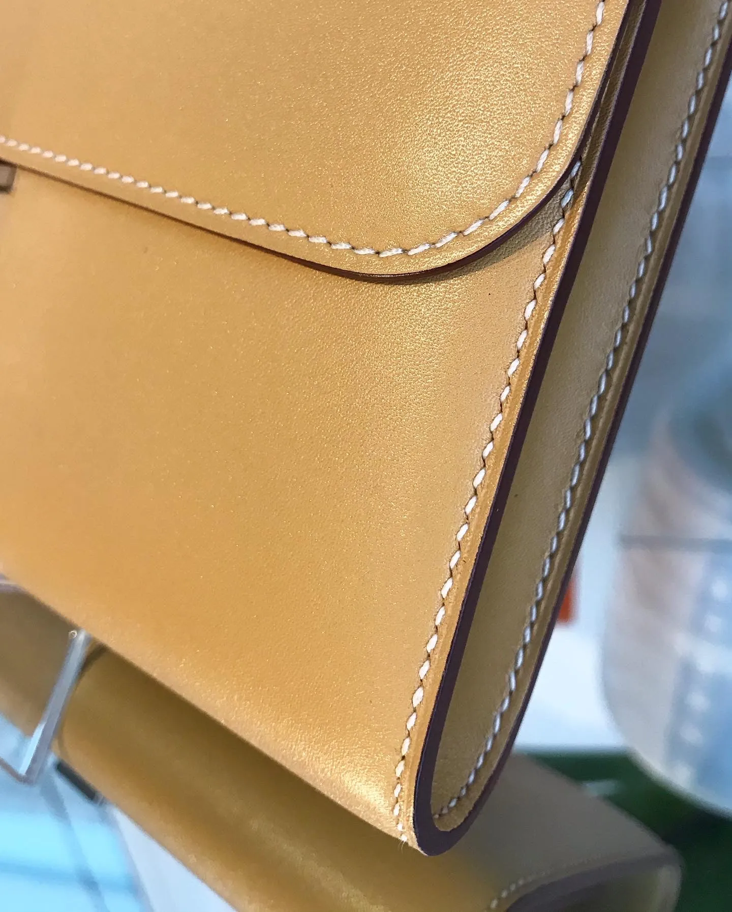 HERMÈS Constance Long Leather Wallet