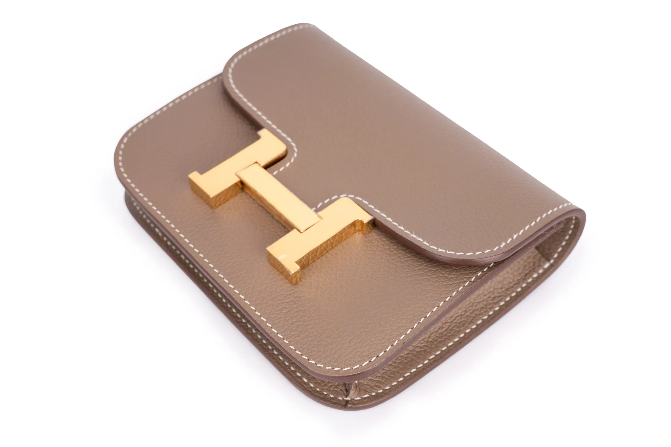 Hermès Constance Slim Epsom Etoupe GHW