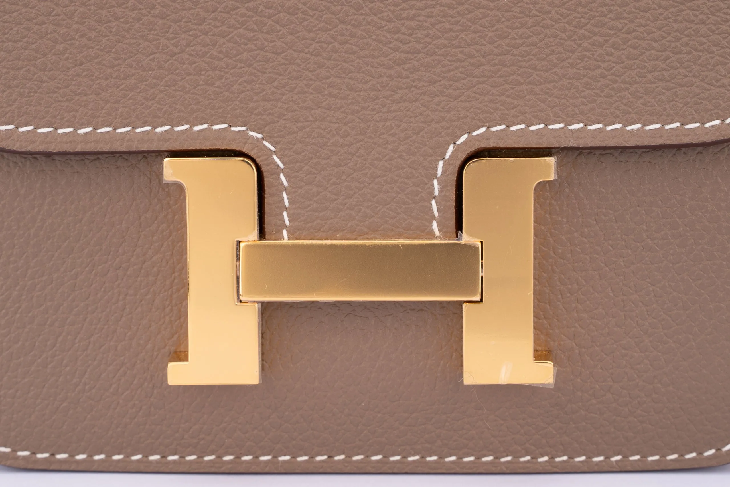 Hermès Constance Slim Epsom Etoupe GHW