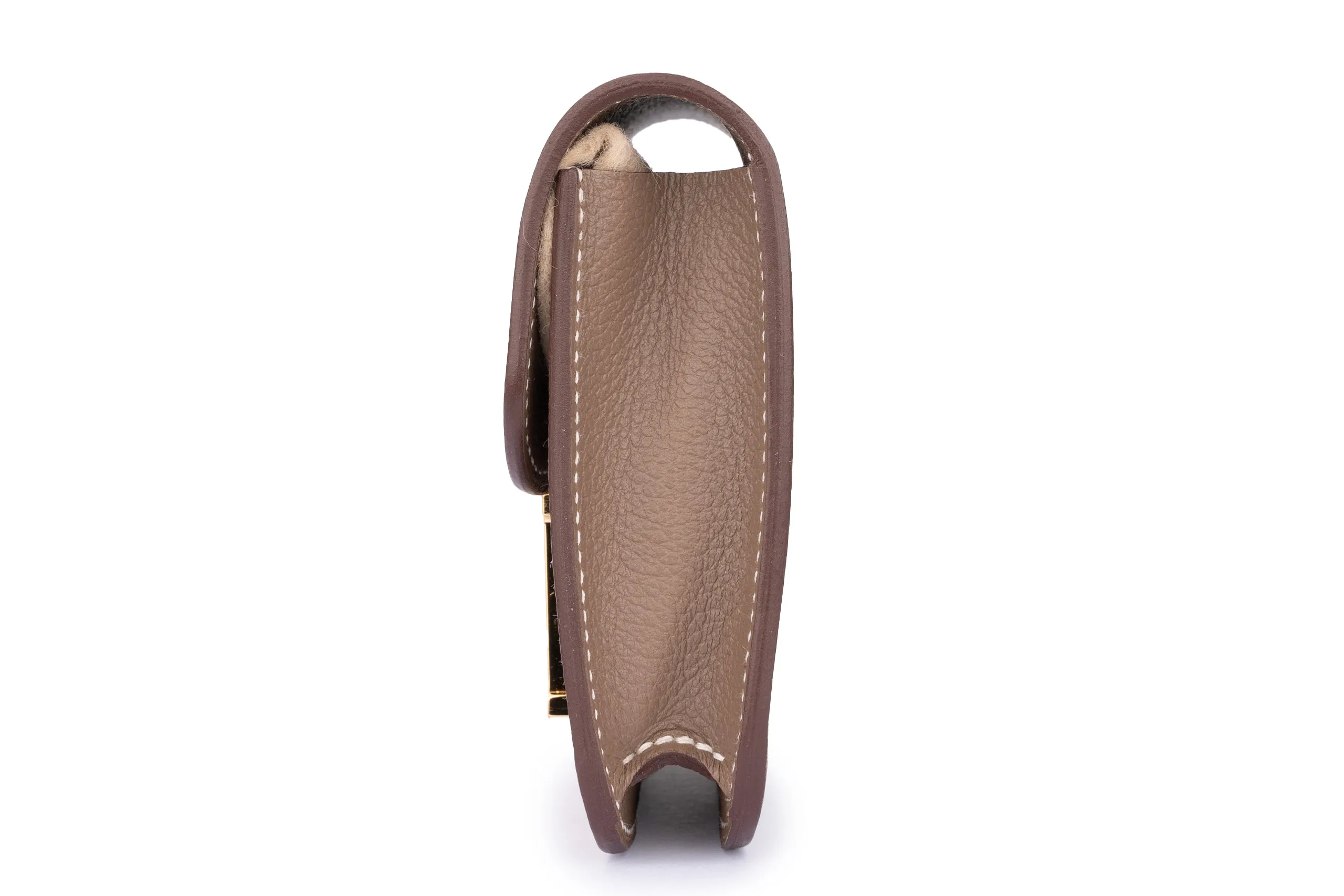 Hermès Constance Slim Epsom Etoupe GHW