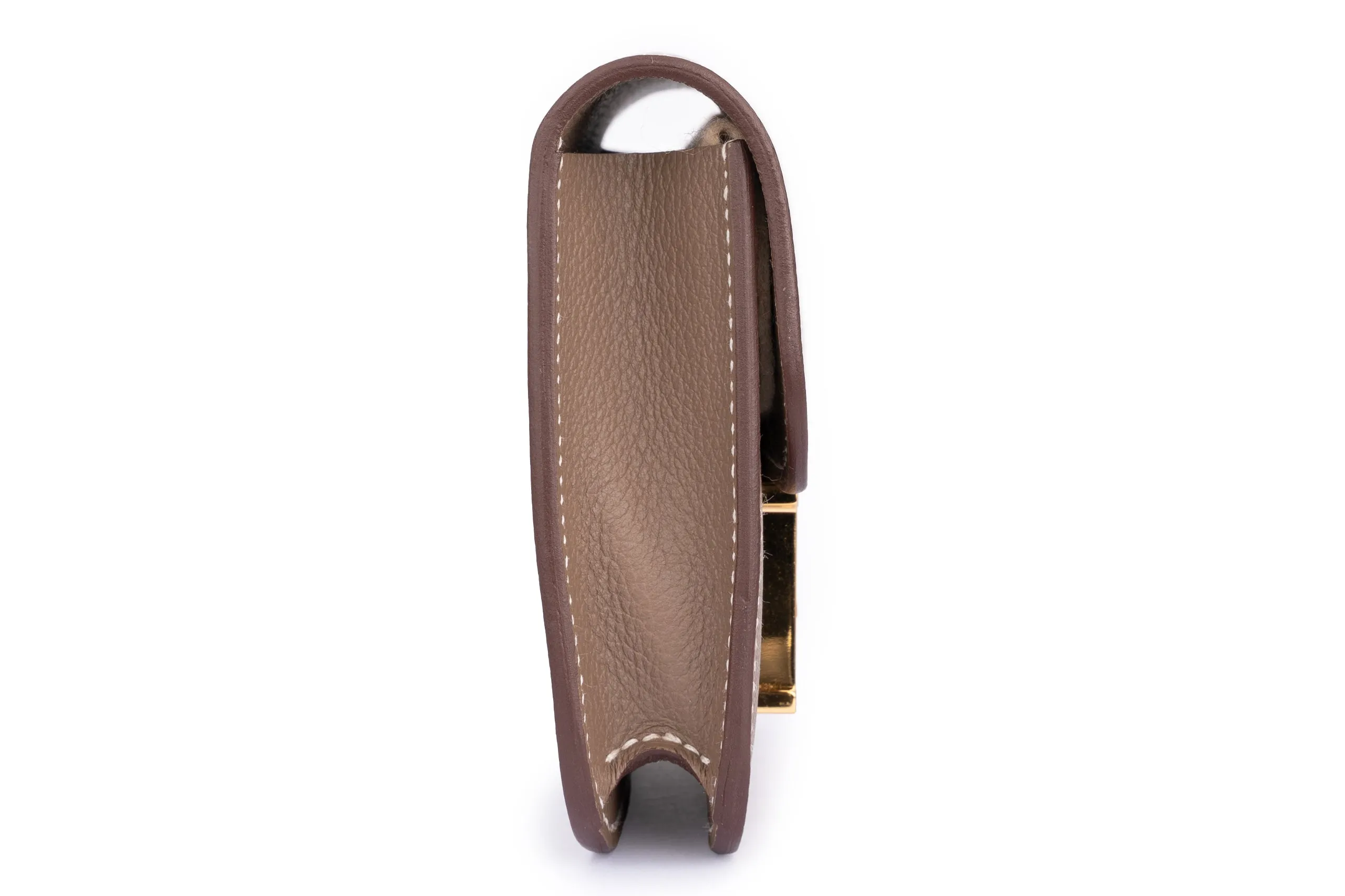 Hermès Constance Slim Epsom Etoupe GHW