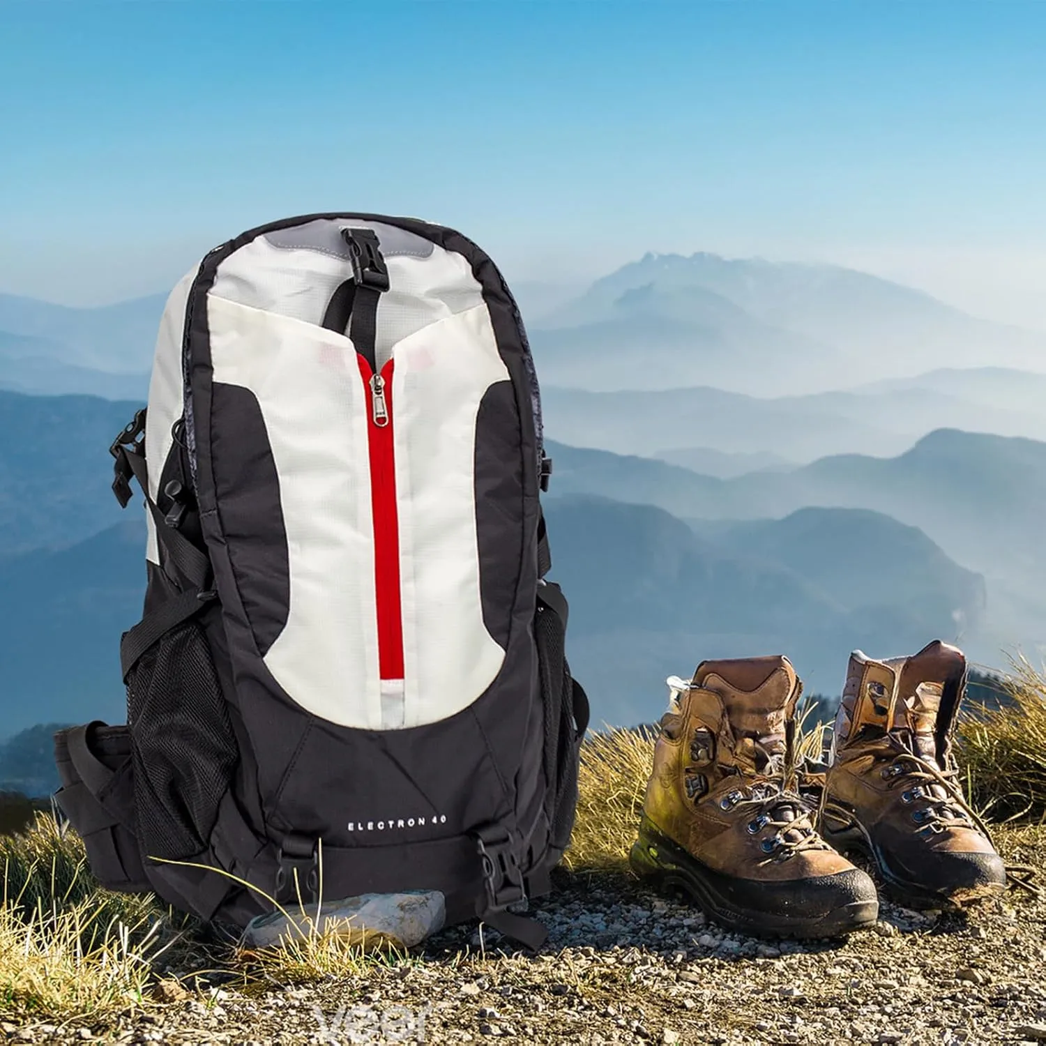 Hiking Backpack 40L, Waterproof Hiking Backpack with Rain Cover, Large Camping Bag Outdoor Sport Travel Daypack