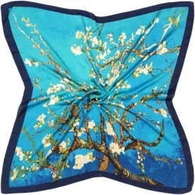 Julunar Silk Like Head Scarf for Women - Satin Large Hair Scarves - 35" Square Silk Hair Wrap for Sleeping with Gift Packed