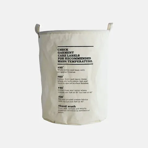 Laundry Bag - Washing Instructions