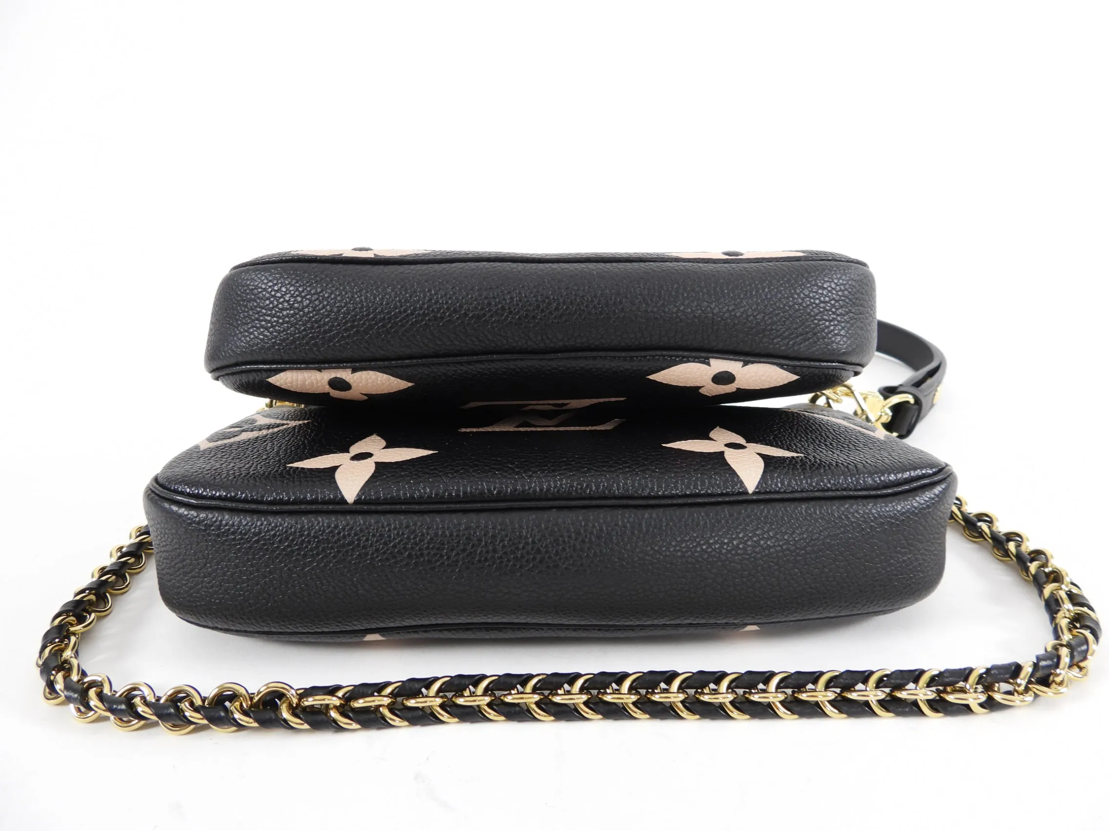 Louis Vuitton Bicolor Monogram Empreinte Multi Pochette Accessoires
