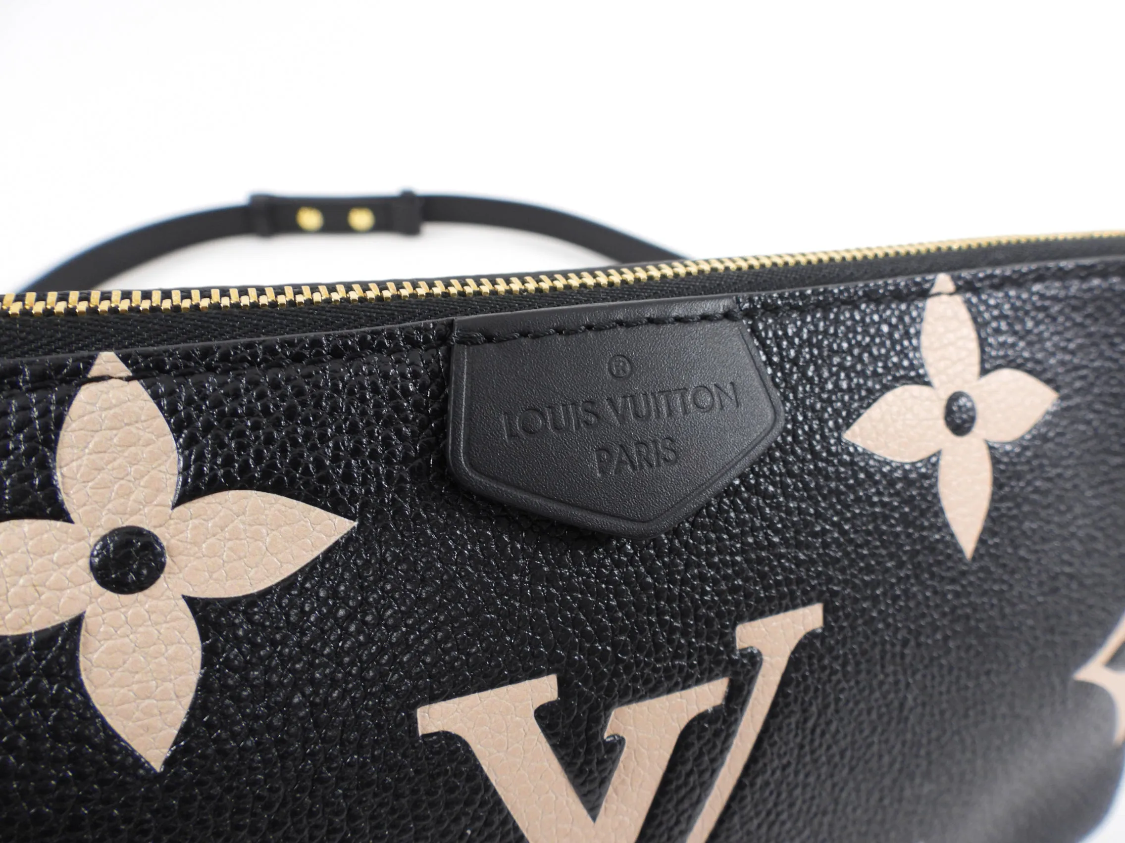 Louis Vuitton Bicolor Monogram Empreinte Multi Pochette Accessoires