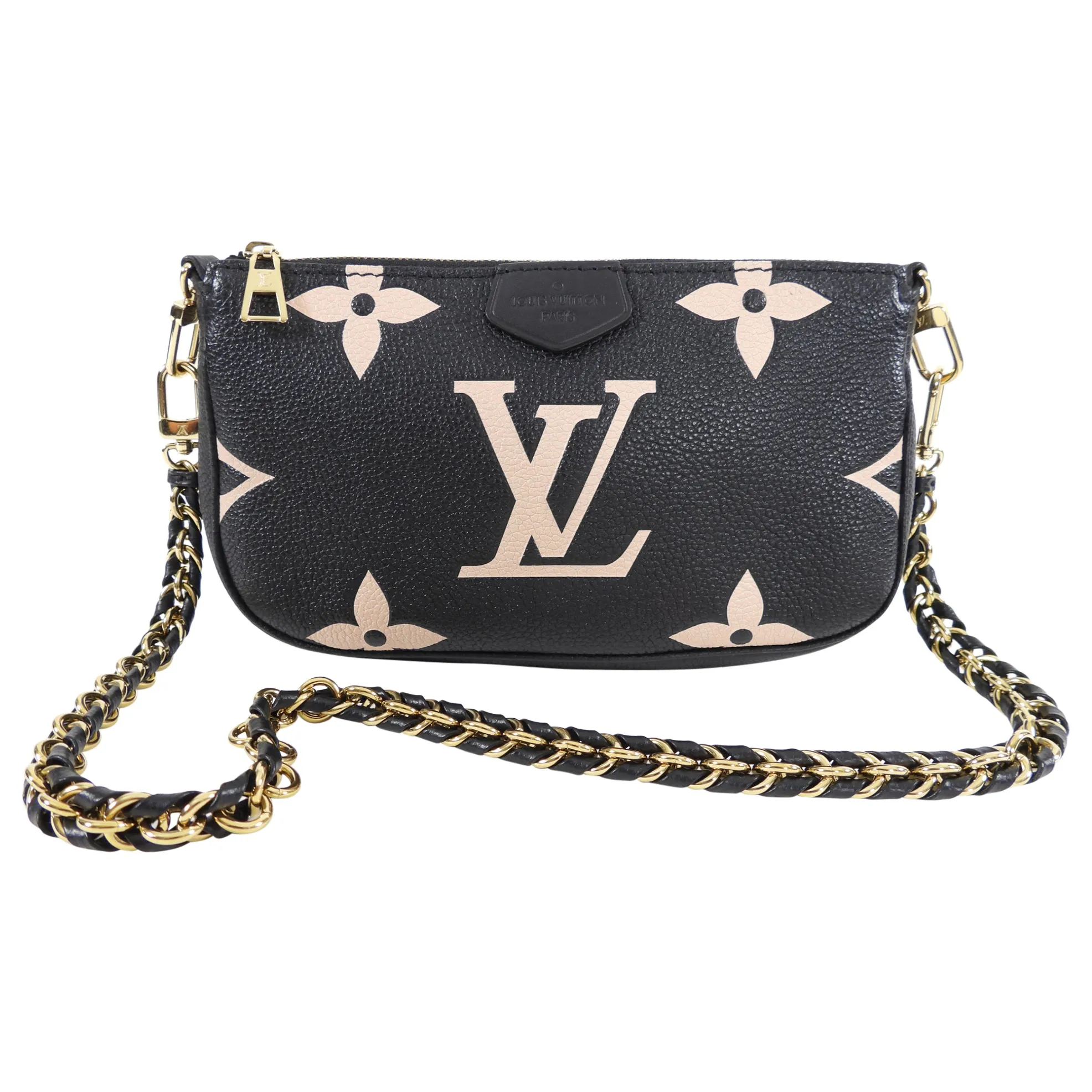 Louis Vuitton Bicolor Monogram Empreinte Multi Pochette Accessoires