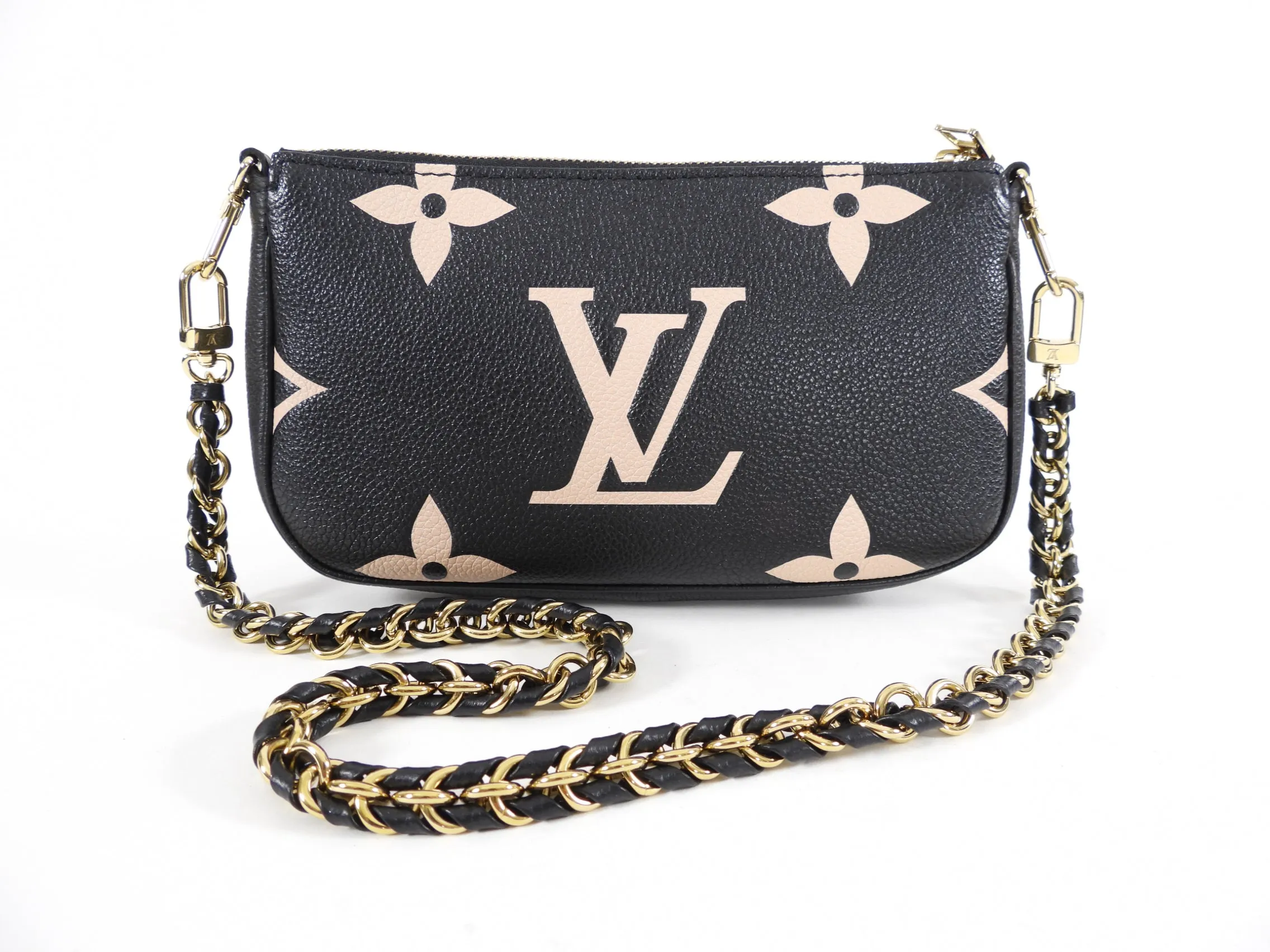 Louis Vuitton Bicolor Monogram Empreinte Multi Pochette Accessoires