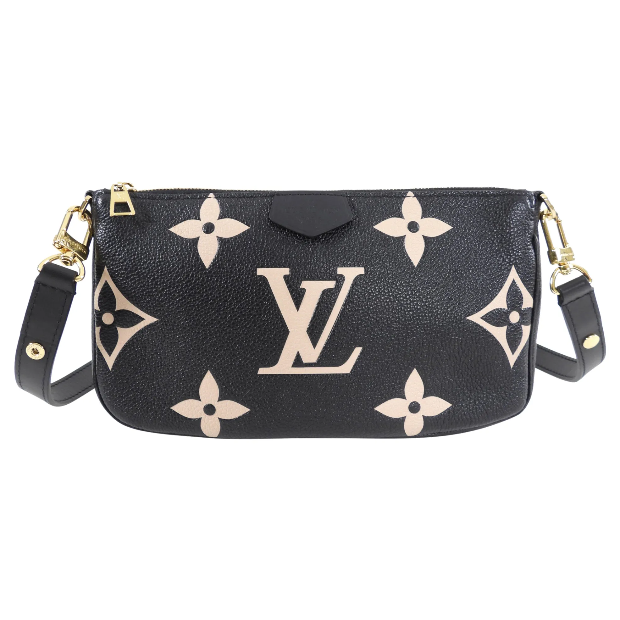 Louis Vuitton Bicolor Monogram Empreinte Multi Pochette Accessoires