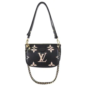 Louis Vuitton Bicolor Monogram Empreinte Multi Pochette Accessoires