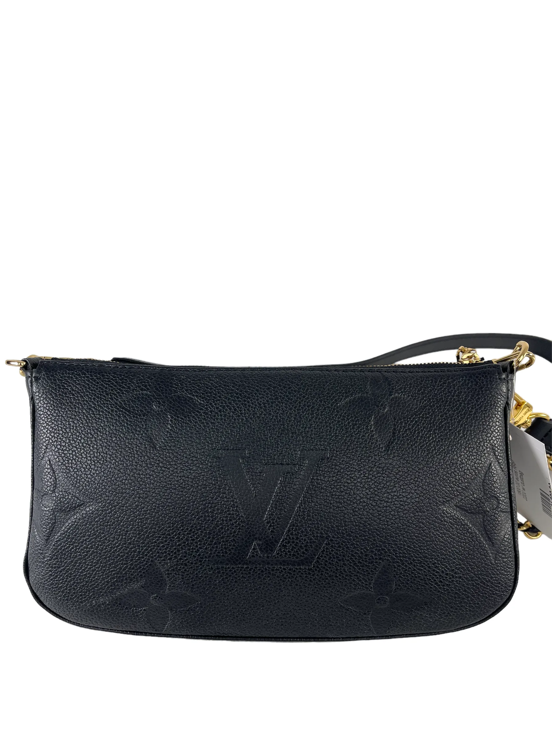 Louis Vuitton Black Epi Leather Monogram 'Multi Pochette'