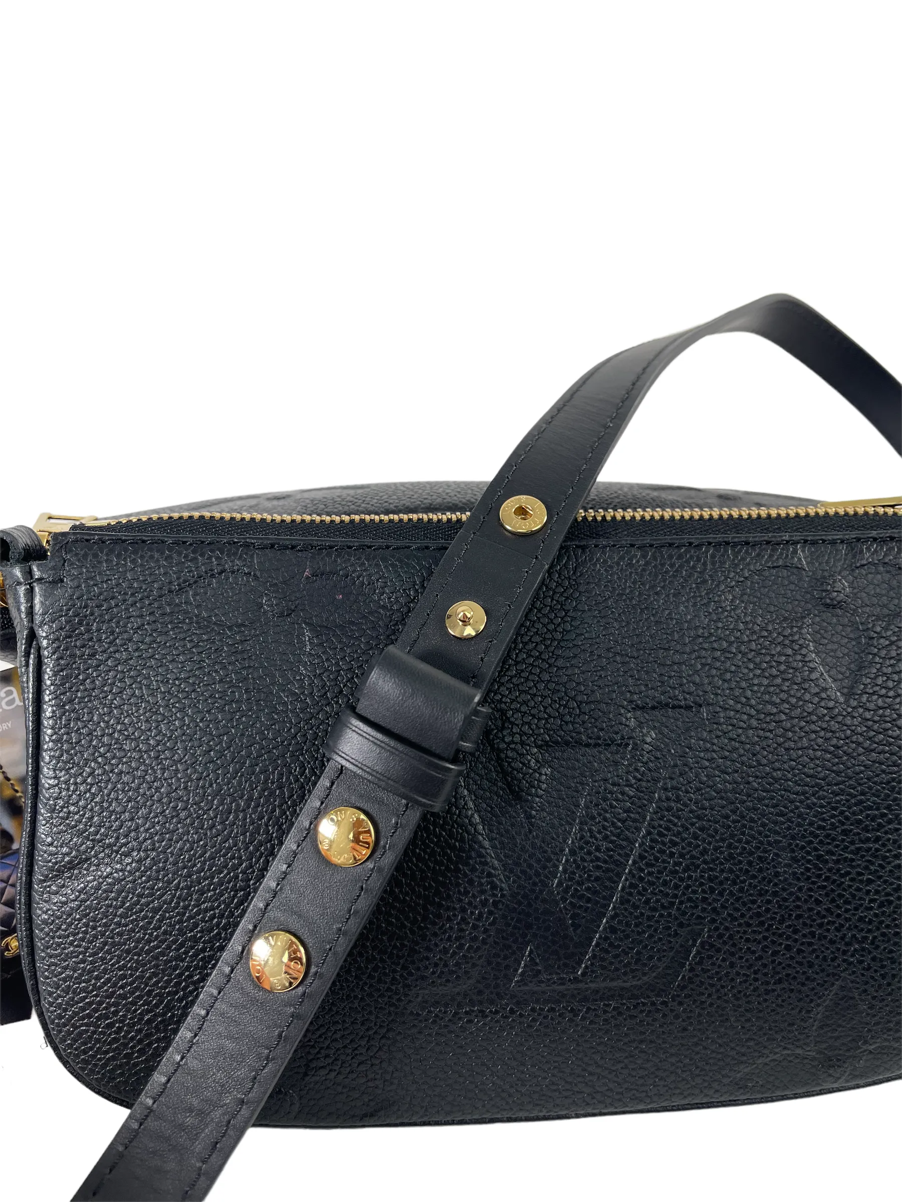 Louis Vuitton Black Epi Leather Monogram 'Multi Pochette'