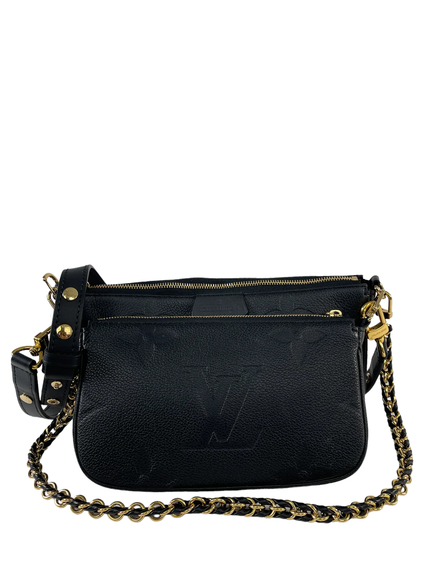 Louis Vuitton Black Epi Leather Monogram 'Multi Pochette'