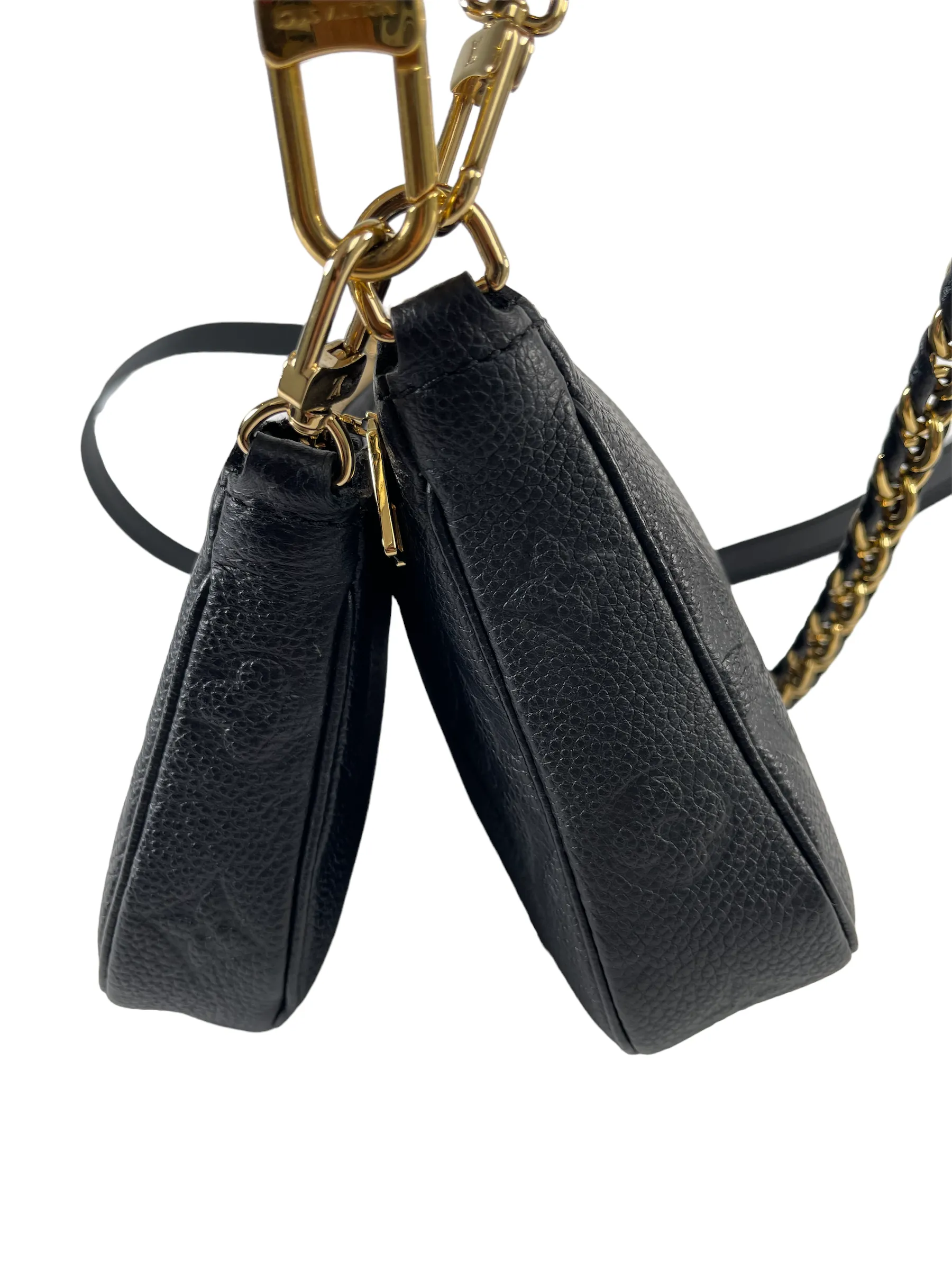 Louis Vuitton Black Epi Leather Monogram 'Multi Pochette'