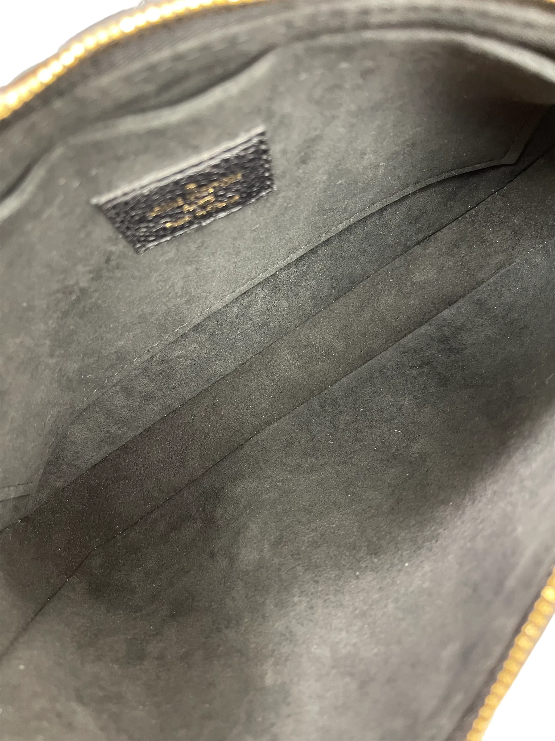 Louis Vuitton Black Epi Leather Monogram 'Multi Pochette'