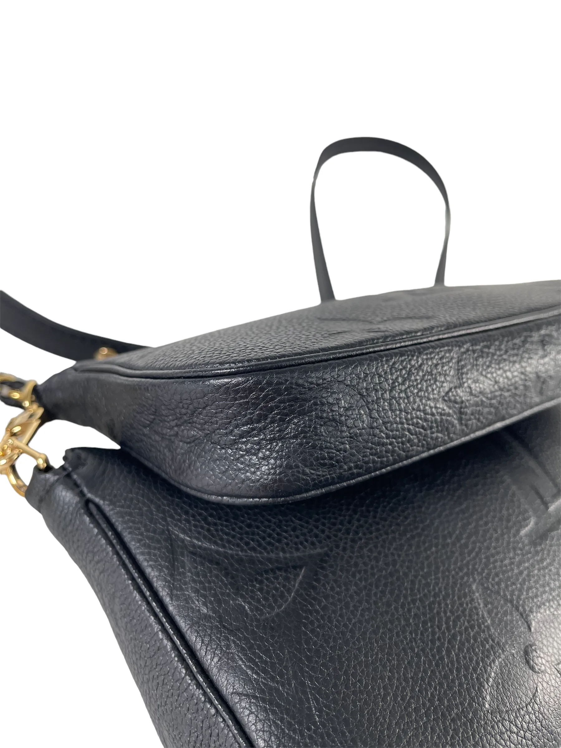 Louis Vuitton Black Epi Leather Monogram 'Multi Pochette'