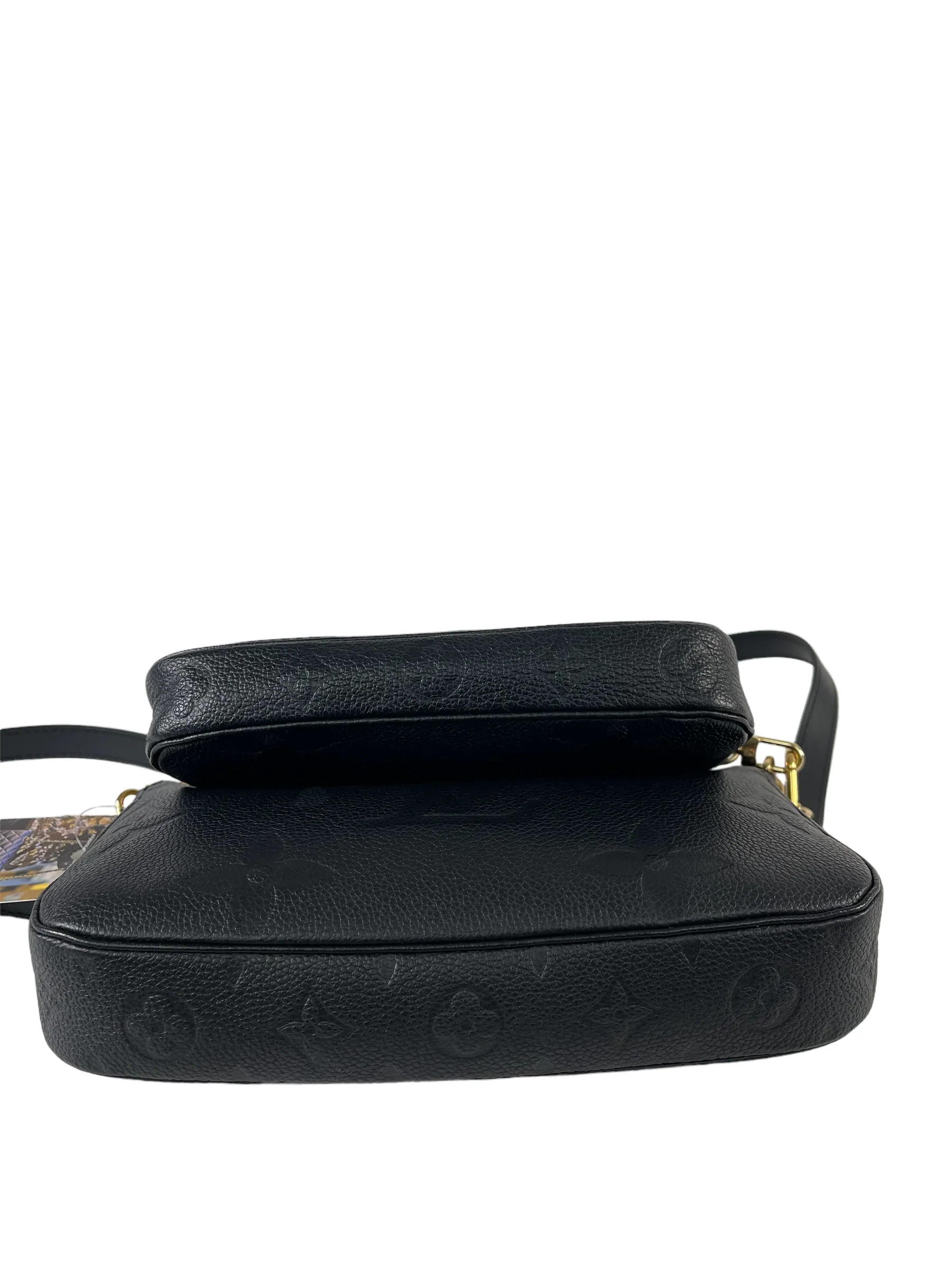 Louis Vuitton Black Epi Leather Monogram 'Multi Pochette'