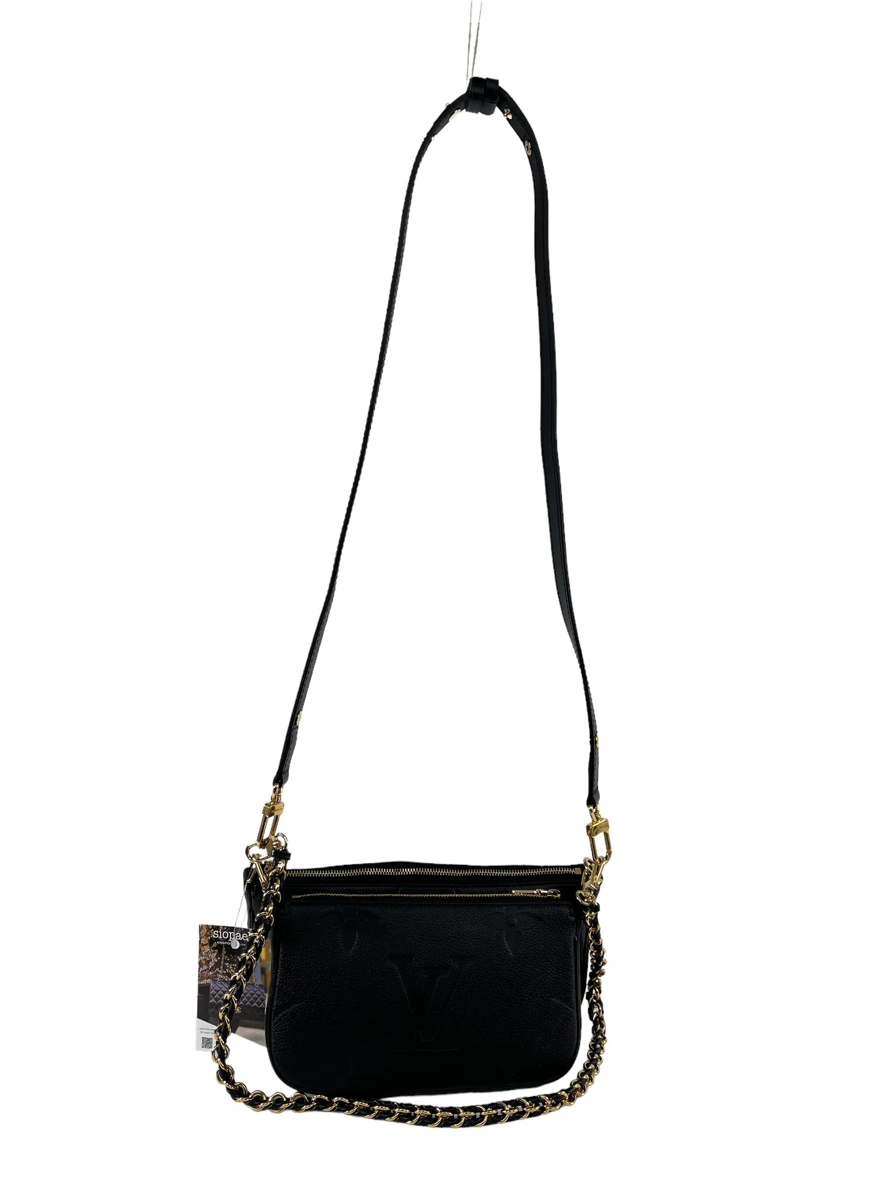 Louis Vuitton Black Epi Leather Monogram 'Multi Pochette'