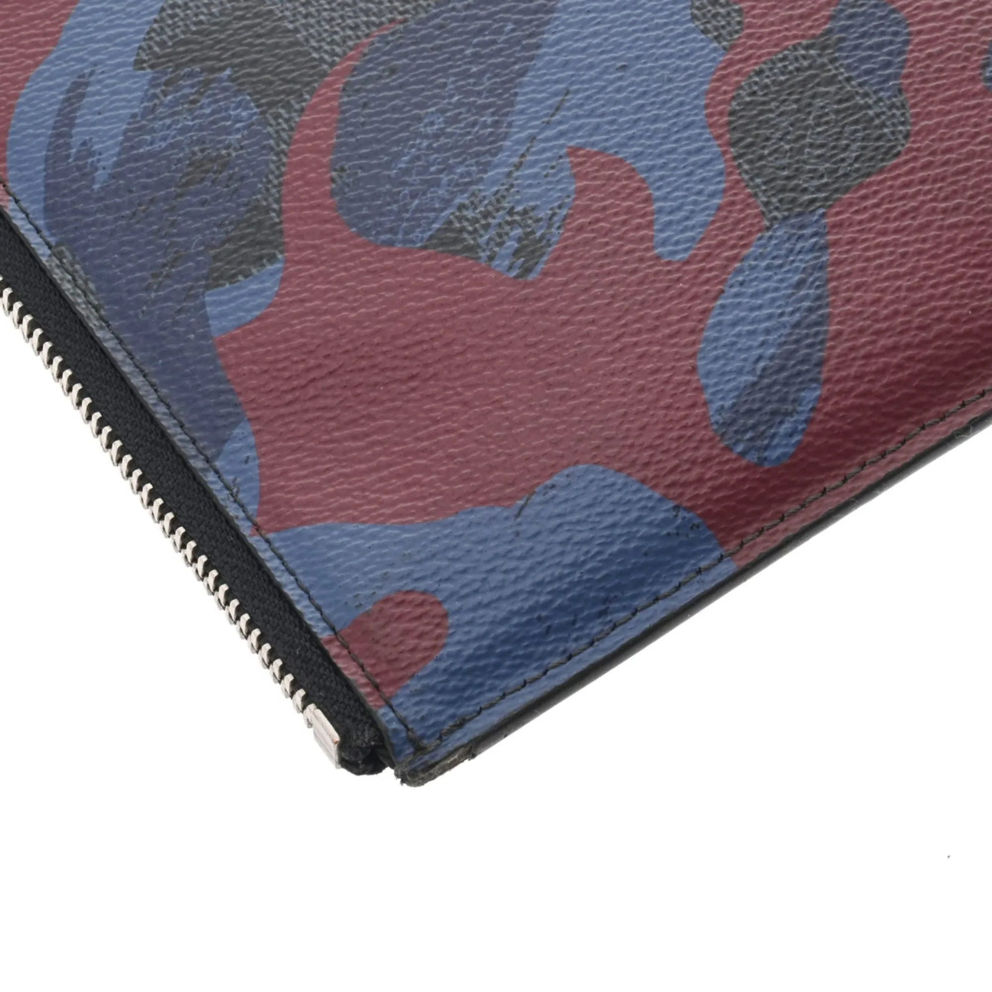 LOUIS VUITTON Damier Ecobalt Pochette Jour GM Camouflage N63292 Men's Clutch Bag