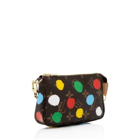 Louis Vuitton Limited Edition LV x YK Monogram Canvas Mini Pochette Accessoires (SHF-avwZnz)