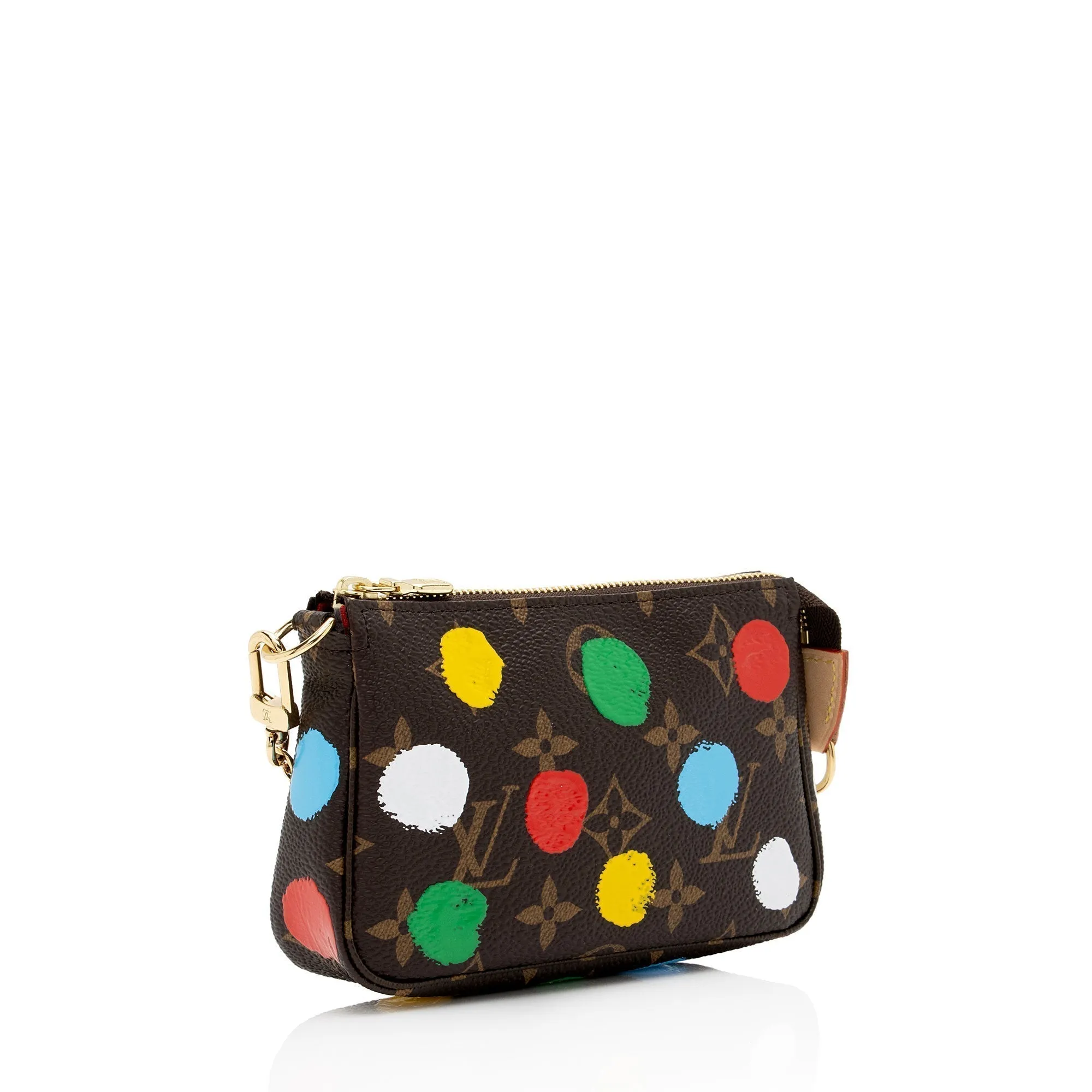 Louis Vuitton Limited Edition LV x YK Monogram Canvas Mini Pochette Accessoires (SHF-avwZnz)